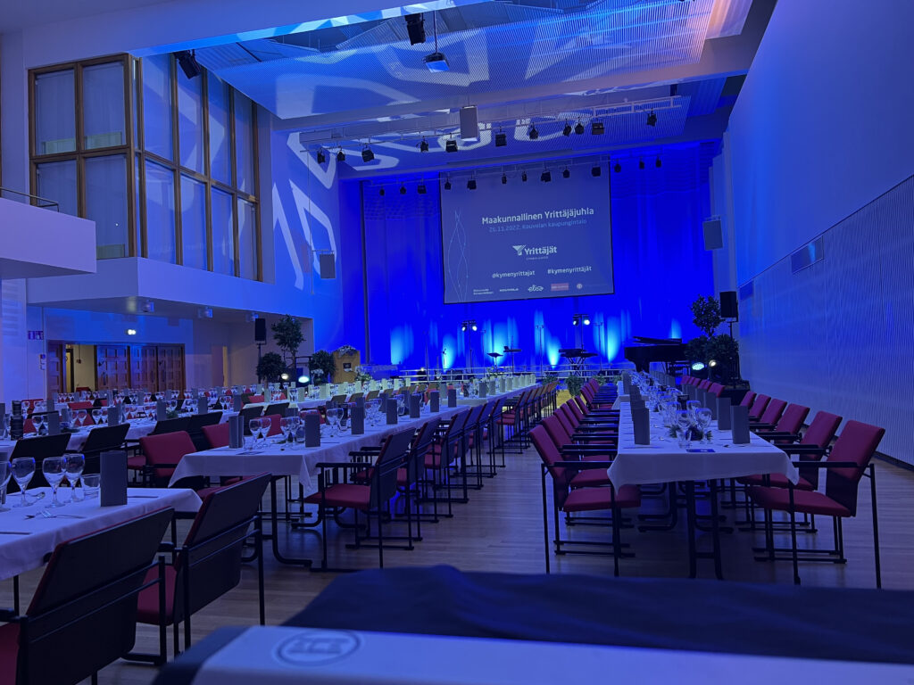 Kymenlaakson yrittäjien maakunnallinen yrittäjäjuhla