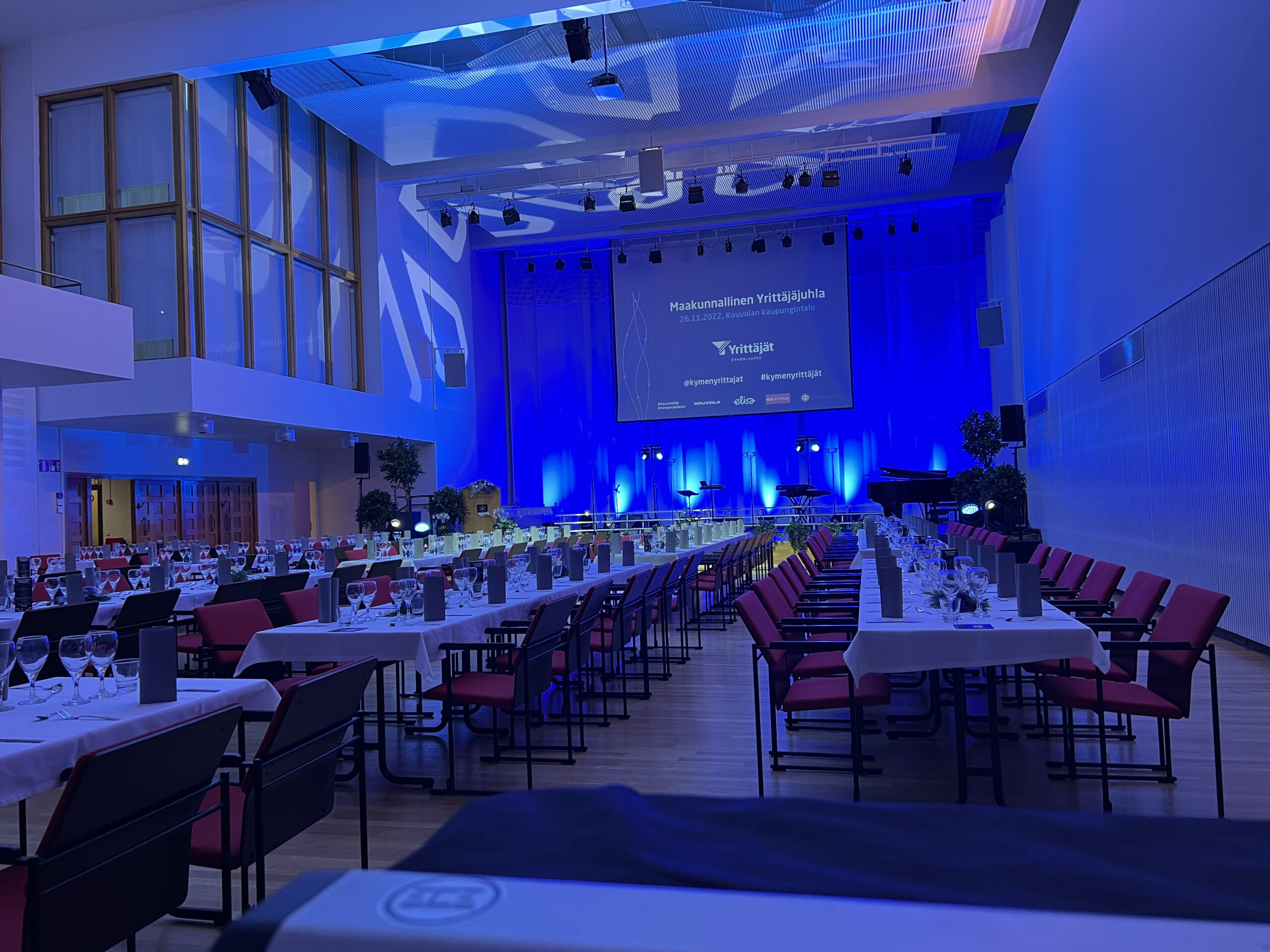 Kymenlaakson yrittäjien maakunnallinen yrittäjäjuhla