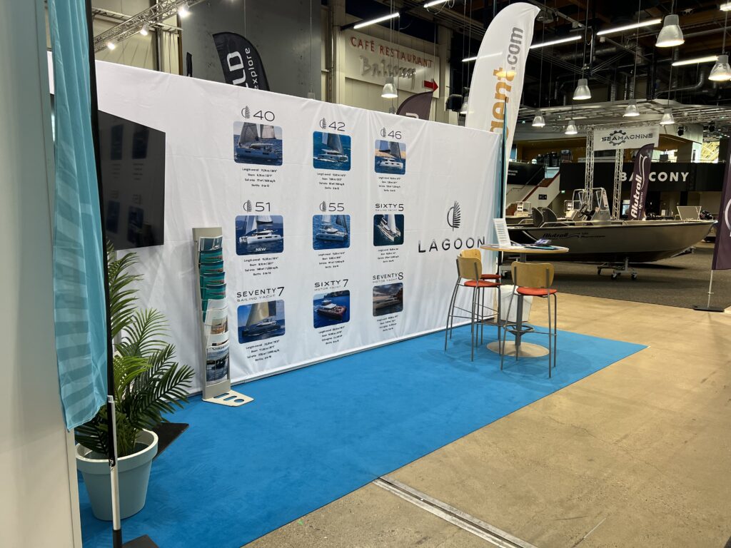 Messuosaston kulmarakenne Venemessuilla 2023