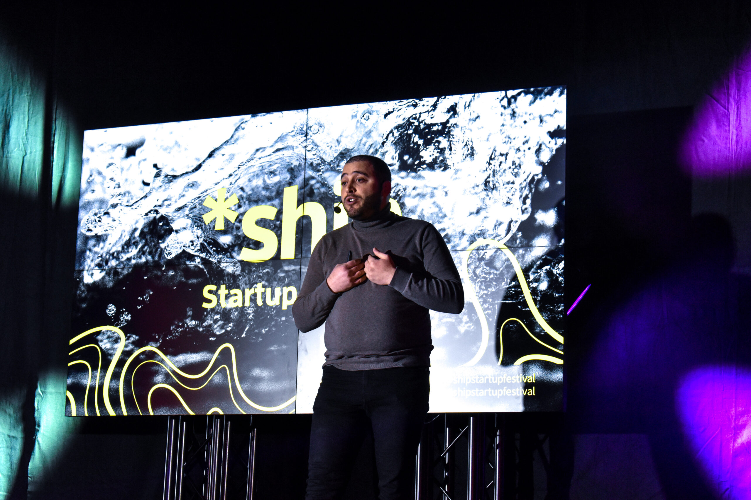 Pitchaaja *ship Startup Festivaalilla 2023