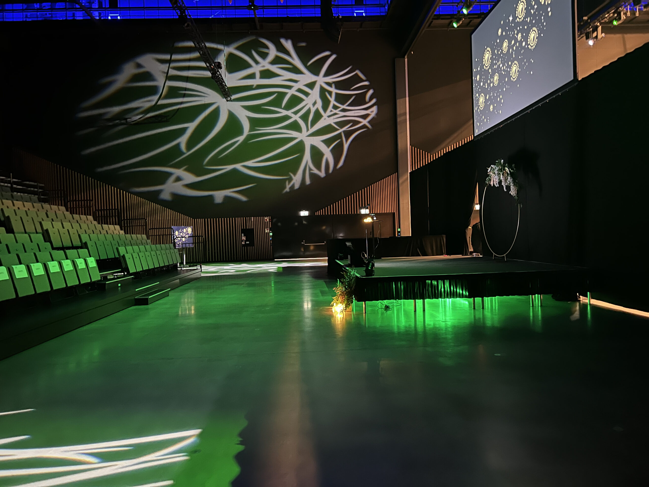 Kotkan Energian 30-vuotisjuhlien lava